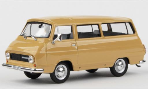 Skoda 1203 1/43 Abrex Mikrobus beige 1974 modellautos