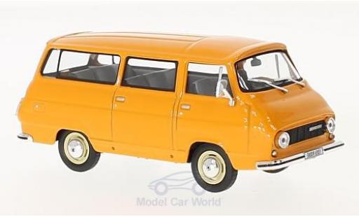 Skoda 1203 1/43 Abrex Mikrobus orange 1974 modellautos