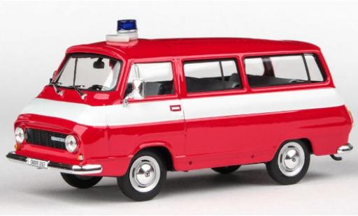 Skoda 1203 1/43 Abrex Mikrobus Pozarni Ochrana 1974 modellautos