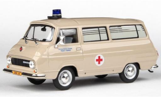 Skoda 1203 1/43 Abrex Mikrobus Sanitka (CZ) 1974 modellautos