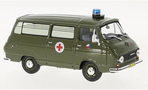 Skoda 1203 1/43 Abrex Tschechische Armee 1974 ambulance modellautos