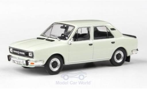 Skoda 120 1/43 Abrex L weiss 1982 modellautos