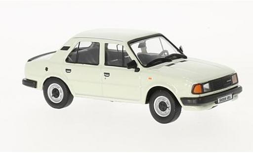 Modellautos Skoda 120 1/43 Abrex L weiss 1984 Skoda 120 1/43 Abrex L weiss 1984 modellautos