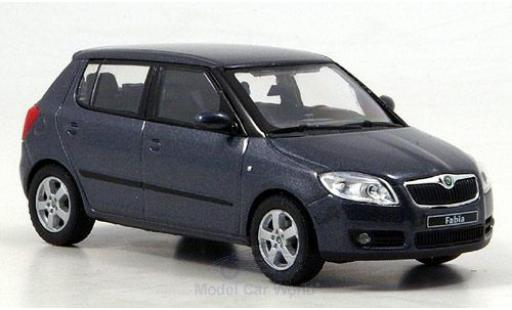 Skoda Fabia 1/43 Abrex II mettalic anthrazit 2006 modellautos