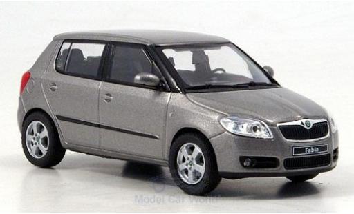 Skoda Fabia 1/43 Abrex II mettalic beige 2006 modellautos