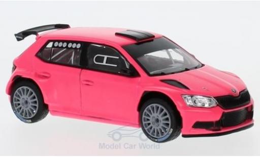 Skoda Fabia 1/43 Abrex III R5 matt-rosa 2015 modellautos
