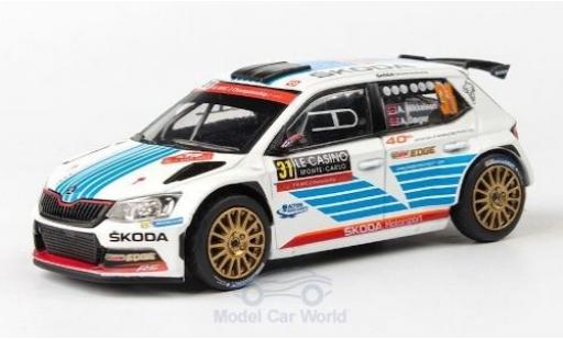 Skoda Fabia 1/43 Abrex III R5 No.31 Rallye WM Rallye Monte Carlo 2017 A.Mikkelsen/A.Jaeger modellautos