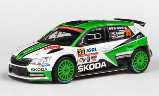 Skoda Fabia 1/43 Abrex III R5 No.33 Che Guevara Energy Drink Rallye WM Tour de Corse 2017 J.Kopecky/P.Dresler modellautos
