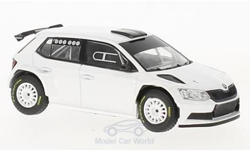 Skoda Fabia 1/43 Abrex III R5 weiss 2015 Gravel modellautos