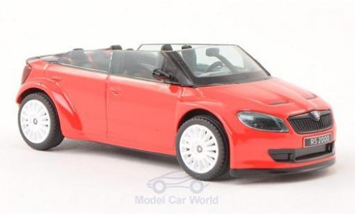 Modellautos Skoda Fabia 1/43 Abrex RS2000 Concept Car rot mit weissen Felgen Skoda Fabia 1/43 Abrex RS2000 Concept Car rot mit weissen Felgen modellautos