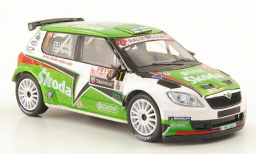 Skoda Fabia 1/43 Abrex S2000 No.1 Rallye Monte-Carlo 2011 modellautos