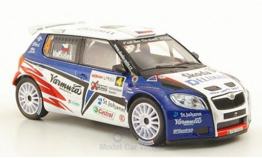 Skoda Fabia 1/43 Abrex S2000 No.4 Delimax Rally Valasska 2010 modellautos