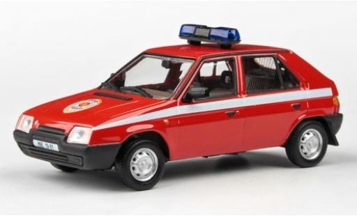 Skoda Favorit 1/43 Abrex 136L Hasici (CZ) 1988 pompiers modellautos
