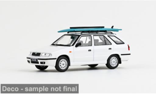 Skoda Felicia 1/43 Abrex FL Combi weiss 1998 1:43 modellautos