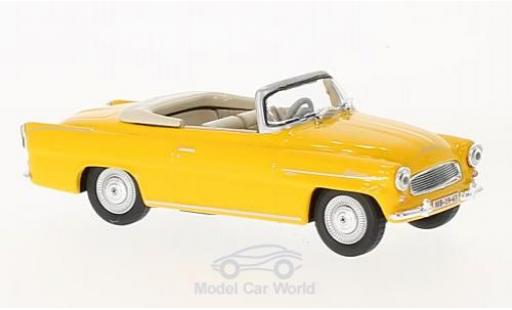 Modellautos Skoda Felicia 1/43 Abrex Roadster gelb 1963 Skoda Felicia 1/43 Abrex Roadster gelb 1963 modellautos