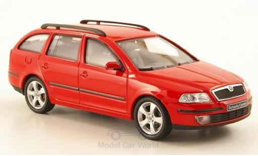 Modellautos Skoda Octavia Combi 1/43 Abrex Combi rot 2004 Skoda Octavia Combi 1/43 Abrex Combi rot 2004 modellautos