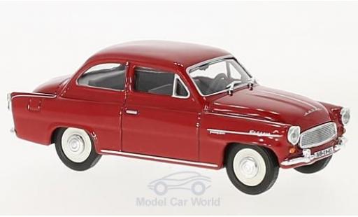 Modellautos Skoda Octavia 1/43 Abrex rot 1963 Skoda Octavia 1/43 Abrex rot 1963 modellautos