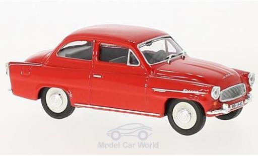 Modellautos Skoda Octavia 1/43 Abrex rot 1963 Skoda Octavia 1/43 Abrex rot 1963 modellautos