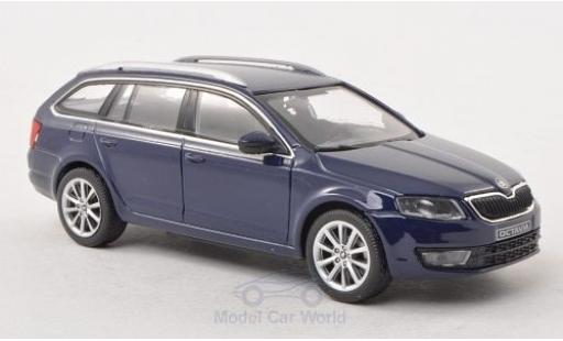 Modellautos Skoda Octavia 1/43 Abrex III Combi blau 2013 Skoda Octavia 1/43 Abrex III Combi blau 2013 modellautos
