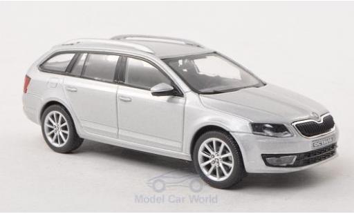 Modellautos Skoda Octavia 1/43 Abrex III Combi silber 2013 Skoda Octavia 1/43 Abrex III Combi silber 2013 modellautos