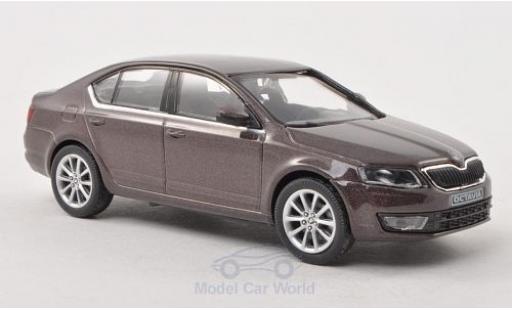 Modellautos Skoda Octavia 1/43 Abrex III mettalic braun 2013 Skoda Octavia 1/43 Abrex III mettalic braun 2013 modellautos