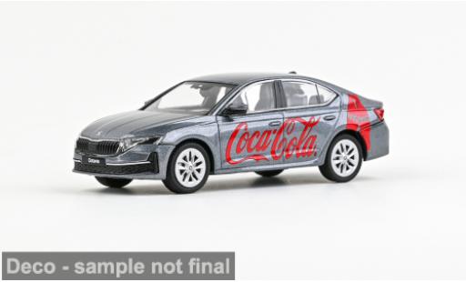 Skoda Octavia 1/43 Abrex IV FL grau 2024 Coca Cola 1:43 modellautos