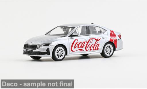 Skoda Octavia 1/43 Abrex IV FL silber 2024 Coca Cola 1:43 modellautos