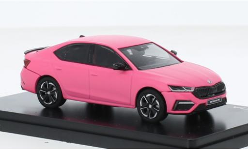 Skoda Octavia 1/43 Abrex IV RS matt-rosa 2020 1:43 modellautos