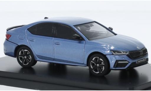 Skoda Octavia 1/43 Abrex IV RS metallise blau 2020 1:43 modellautos