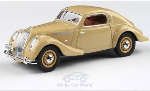 Skoda Popular Sport 1/43 Abrex Monte Carlo beige RHD 1937 modellautos