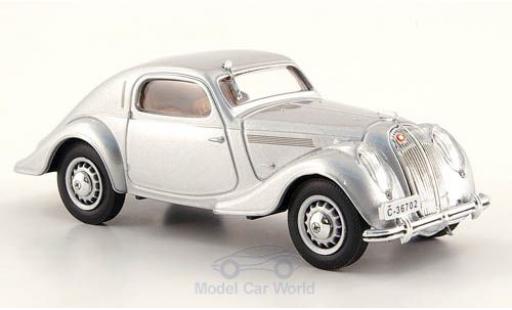 Skoda Popular Sport 1/43 Abrex Monte Carlo silber 1937 modellautos