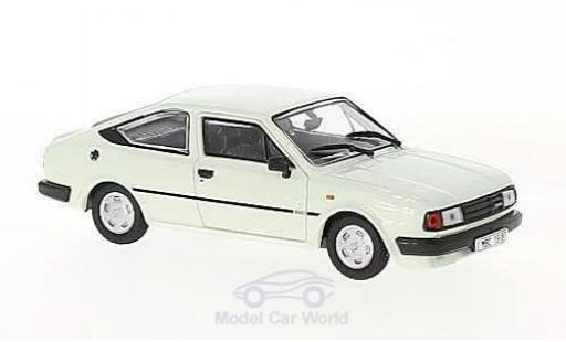 Skoda Rapid 1/43 Abrex 136 weiss 1987 modellautos