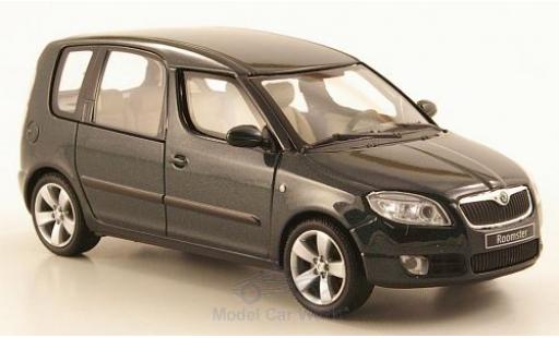 Skoda Roomster 1/43 Abrex mettalic grün 2006 modellautos