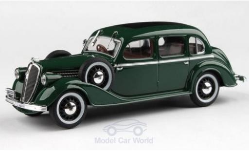 Skoda Superb 1/43 Abrex 913 grün RHD 1938 modellautos