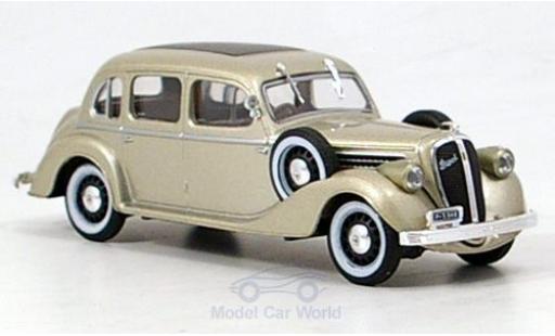 Skoda Superb 1/43 Abrex 913 mettalic beige 1938 modellautos