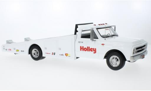 Modellautos Chevrolet C-30 1/18 ACME Ramp Truck blanche Holley Speed Shop 1967 Chevrolet C-30 1/18 ACME Ramp Truck blanche Holley Speed Shop 1967 modellautos