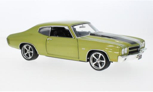 Chevrolet Chevelle 1/18 ACME SS Restomod metallise la chaux 1970 modellautos