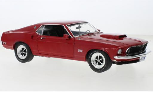 Modellautos Ford Mustang 1/18 ACME Boss 429 metallise rouge 1969 Ford Mustang 1/18 ACME Boss 429 metallise rouge 1969 modellautos