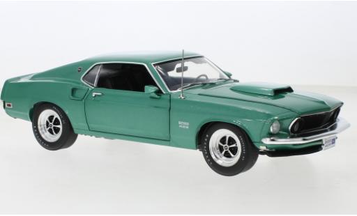 Modellautos Ford Mustang 1/18 ACME Boss 429 metallise vert 1969 Ford Mustang 1/18 ACME Boss 429 metallise vert 1969 modellautos