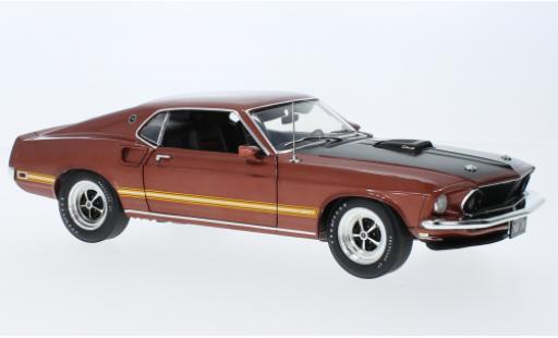 Modellautos Ford Mustang 1/18 ACME Mach 1 428 Cobra Jet rouge 1969 Ford Mustang 1/18 ACME Mach 1 428 Cobra Jet rouge 1969 modellautos