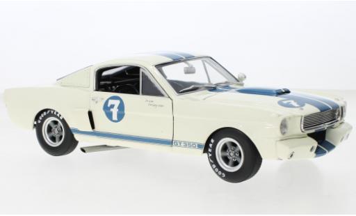 Modellautos Shelby GT 350 1/18 ACME Ford Mustang R blanche/bleu No.7 1965 Shelby GT 350 1/18 ACME Ford Mustang R blanche/bleu No.7 1965 modellautos