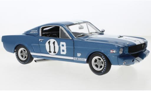 Modellautos Shelby GT 350 1/18 ACME Ford Mustang R metallise bleu/blanche No.11 Dockery Ford 1965 Shelby GT 350 1/18 ACME Ford Mustang R metallise bleu/blanche No.11 Dockery Ford 1965 modellautos