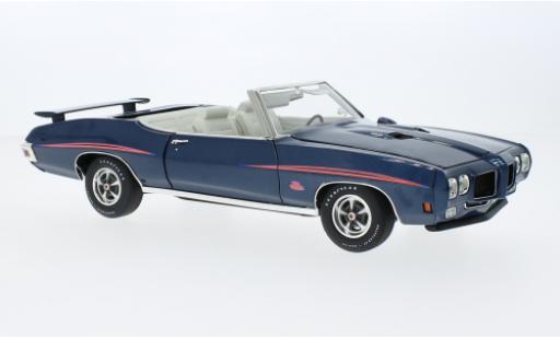 Pontiac GTO 1/18 ACME Cabriolet bleu foncé The Judge 1970 modellautos