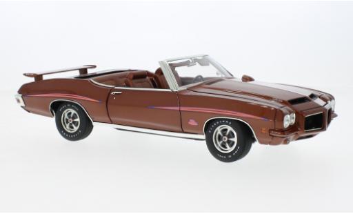 Pontiac GTO 1/18 ACME Cabriolet brun The Judge 1971 modellautos