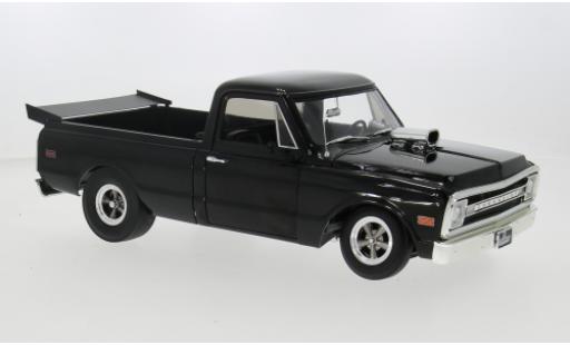Chevrolet C-10 1/18 ACME Nicht Train schwarz 1970 1:18 modellautos