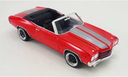 Chevrolet Chevelle 1/18 ACME Super Sport Cabrio Restomod rot/silber 1970 modellautos