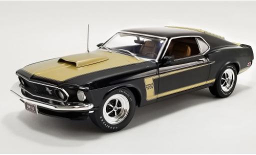 Modellautos Ford Mustang 1/18 ACME Boss 429 Prototype schwarz/gold 1969 Ford Mustang 1/18 ACME Boss 429 Prototype schwarz/gold 1969 modellautos