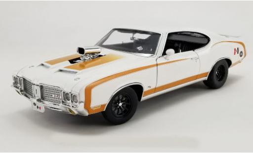 Oldsmobile 442 1/18 ACME Hurst Drag Outlaw weiss/gold 1972 modellautos