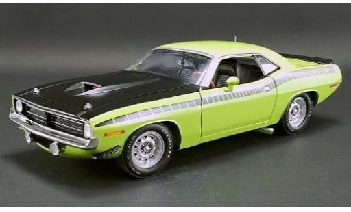Modellautos Plymouth Barracuda 1/18 ACME AAR grün/matt-schwarz 1970 Plymouth Barracuda 1/18 ACME AAR grün/matt-schwarz 1970 modellautos