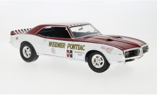 Pontiac Firebird 1/18 ACME First Ram Air II weiss/rot 1968 1:18 modellautos